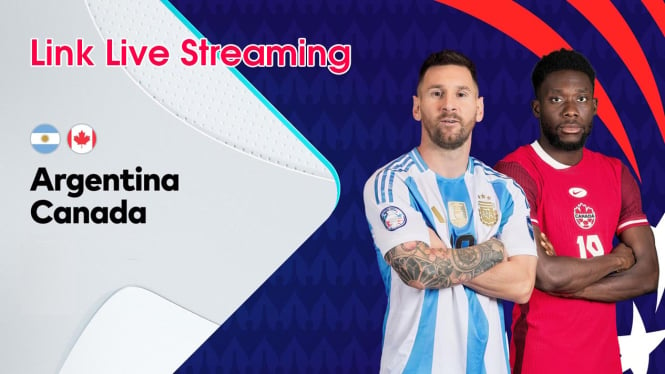 Link Live Streaming Argentina vs Kanada - Copa America 2024