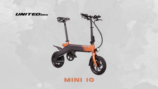 Sepeda Listrik United Mini IO: Si Kecil yang Punya Rangka Kokoh dan Bisa Bawa Beban Hingga 100kg!