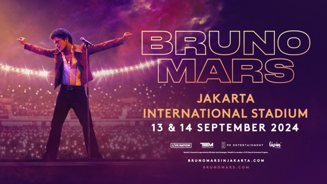 Bruno Mars Konser di Jakarta