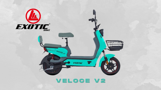 Exotic Veloce V2: Sepeda Listrik Trendi dengan Tiga Mode Kecepatan dan Harga 3 Jutaan!