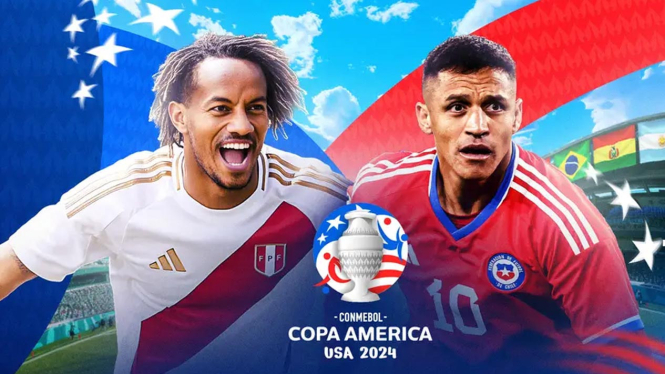 Link Live Streaming Peru vs Chile - Copa America 2024