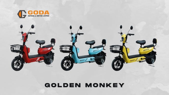 GODA Golden Monkey: Sepeda Listrik yang Bisa Ngebut 40 km/jam, Harga Sangat Terjangkau