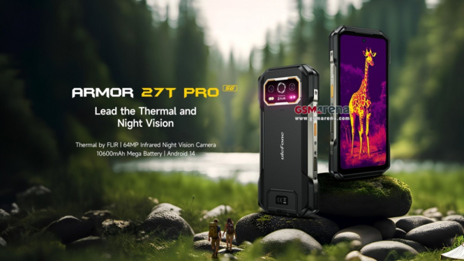 Ulefone Armor 27T Pro: Smartphone Tangguh dengan Kamera Termal dan Baterai Monster - Teman Setia Petualangan Ekstrem Anda!