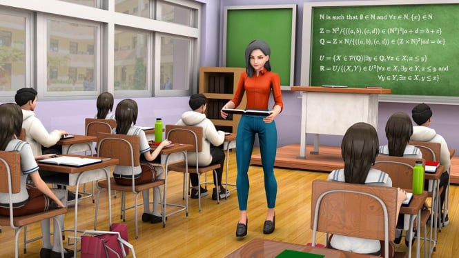 Cara Menjadi Guru di Sakura School Simulator