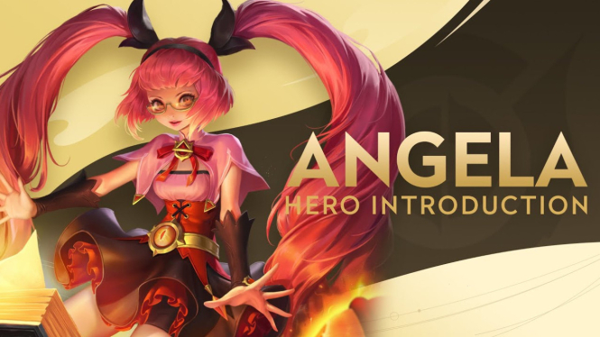 Honor Of King : Game Plane & Build Angela Sang Penyihir Api