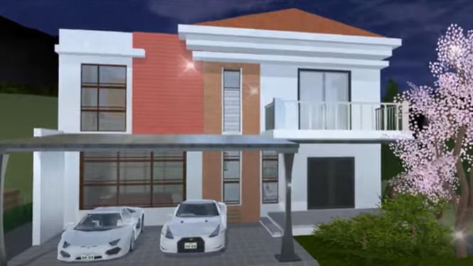 ID Rumah Natasha Wilona di Sakura School Simulator