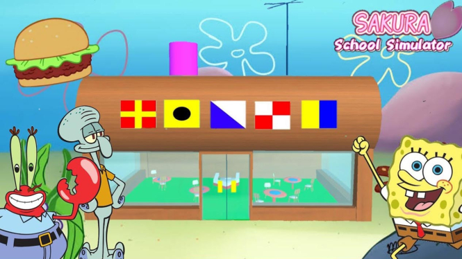 ID Krusty Krab di Sakura School Simulator