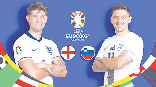 Inggris vs Slovenia Euro 2024