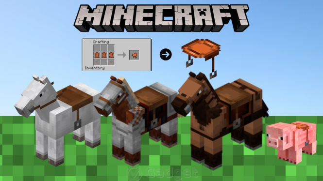 Cara Membuat Pelana Di Minecraft