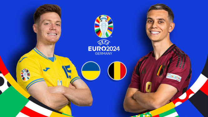 Link Live Streaming Ukraina vs Belgia Euro 2024: Saksikan Duel Malam Ini Pukul 23:00 WIB!