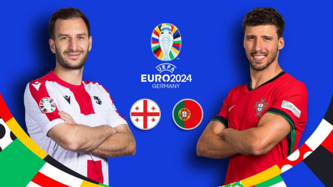 Link Live Streaming Georgia vs Portugal EURO 2024, Kickoff Malam ini Jam 02.00 WIB