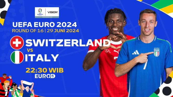 Link Live Streaming Swiss vs Italia - Euro 2024