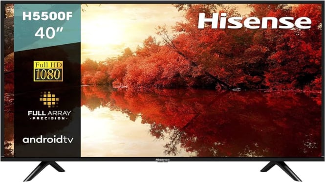 Hisense 40H5500F 40-Inch Class H55 Series Android Smart TV