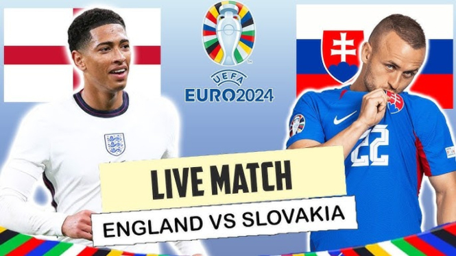 Link Live Streaming dan Prediksi Pertandingan Inggris vs Slovakia