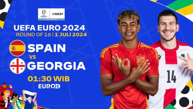 Link Live Streaming Spanyol vs Georgia Euro 2024
