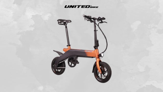 Sepeda Listrik United Mini IO: Tetap Keren Dibawa Ngantor dan Car Free Day, Segini Harganya