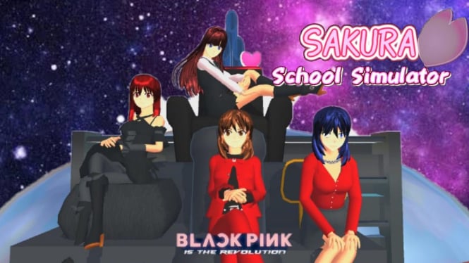ID Sakura School Simulator Rumah Blackpink dan BTS