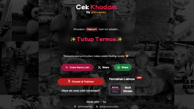 Cek Khodam: Cukup Bermodal Nama, Mudah dan Viral di TikTok