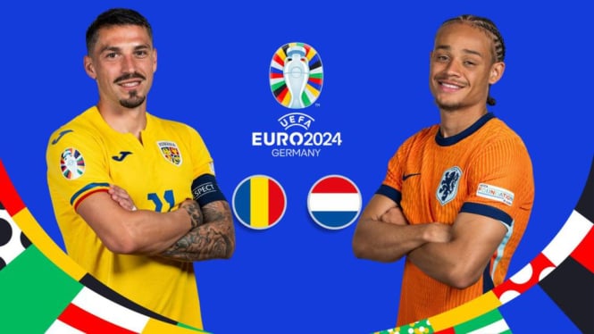 Link Live Streaming Rumania vs Belanda Euro 2024