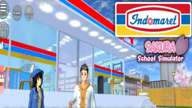 Daftar ID Indomart, Alfamart, dan U-Mart Terlengkap di Sakura School Simulator