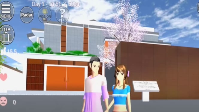 Daftar ID Rumah Jessica Jane Adik Jess No Limit di Sakura School Simulator