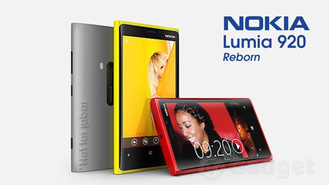 Ilustrasi Nokia Lumia 920