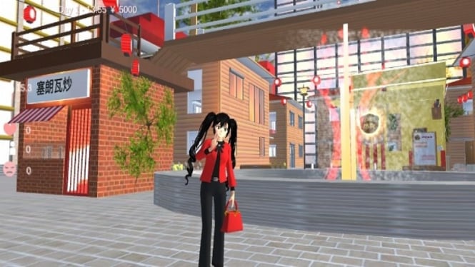 ID Parkour di Sakura School Simulator
