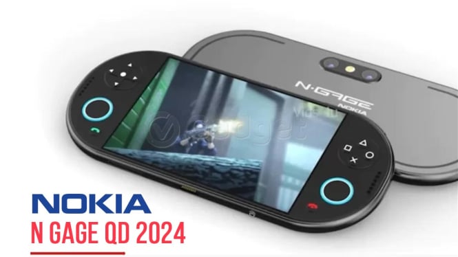 Ilustrasi Nokia N Gage QD 2024