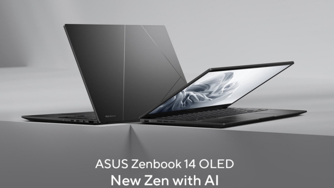 ASUS Zenbook 14 OLED: Laptop AI Premium dengan Desain Tipis, dan Ringan, Cocok untuk Ngantor