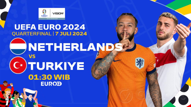 Link Live Streaming Belanda vs Turki Euro 2024