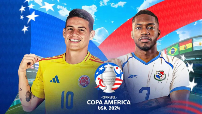 Link Live Streaming Kolombia vs Panama di Copa America 2024