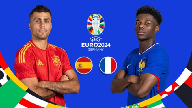 Bentrokan Titan! Spanyol vs Prancis Berebut Tiket Final EURO 2024