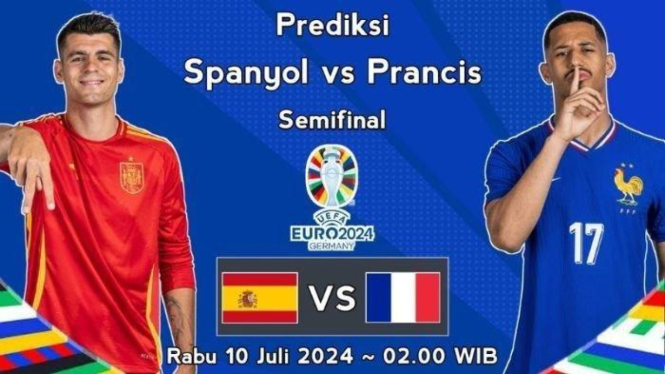 Euro 2024: Spanyol vs Prancis