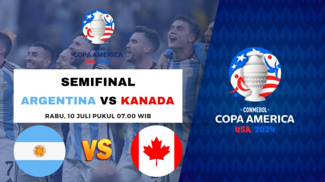 Argentina vs Kanada Copa América 2024