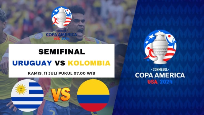 Link Live Streaming Uruguay vs Kolombia