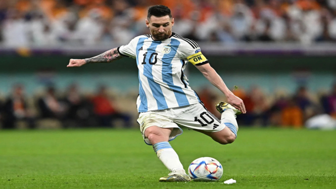 Messi legenda bola dunia