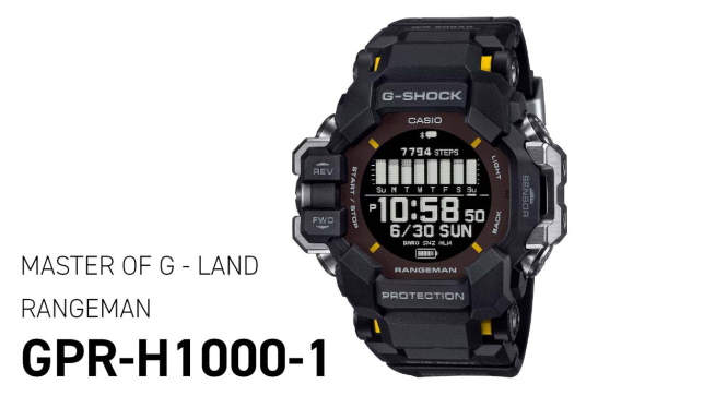 Jam Tangan Casio G-Shock RANGEMAN GPR-H1000-1