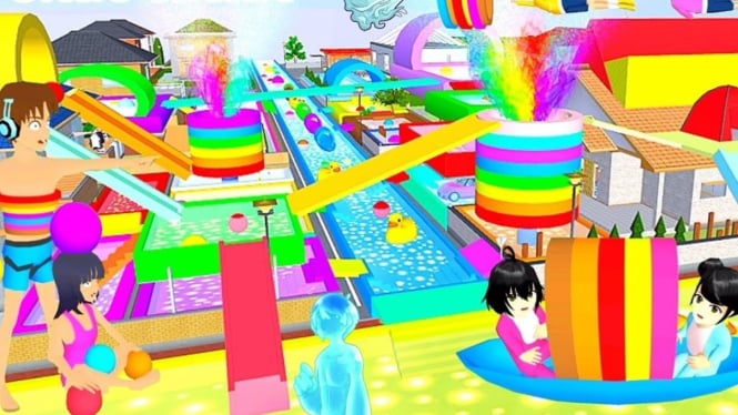 Cara Berenang di Sakura School Simulator: Langkah Mudah Ganti Baju Renang