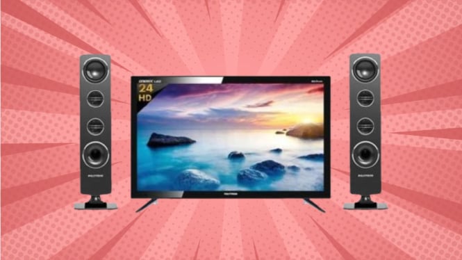 5 Rekomendasi TV LED 24 Inch Harga Rp 1 Jutaan Terbaik di Tahun 2024