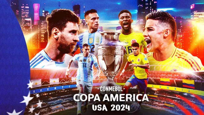 Link Live Streaming Argentina vs Kolombia: Final Copa America 2024