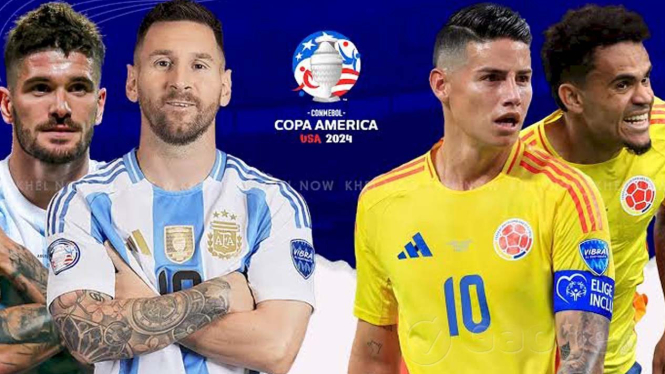 Link Live Streaming Argentina vs Kolombia Final Copa America 2024