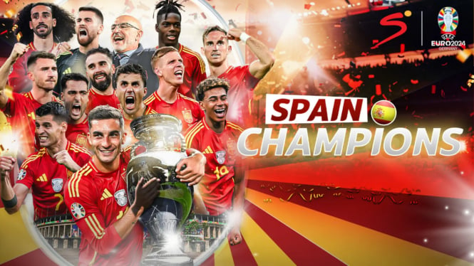 Hasil Final Euro 2024: Spanyol vs Inggris, Siapa Juara dan Top Skor EURO 2024?