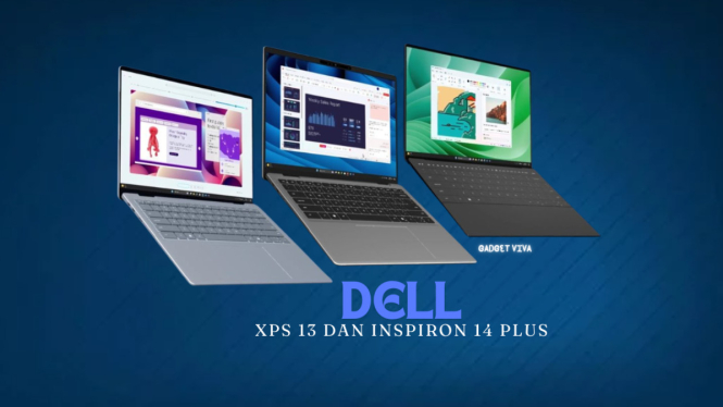 Dell Luncurkan Laptop AI Pertama di Kelasnya: XPS 13 dan Inspiron 14 Plus dengan Snapdragon