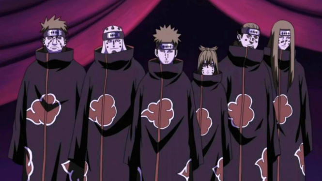 Mengenal 6 Tubuh Pain di Naruto: Siapa Saja Mereka?