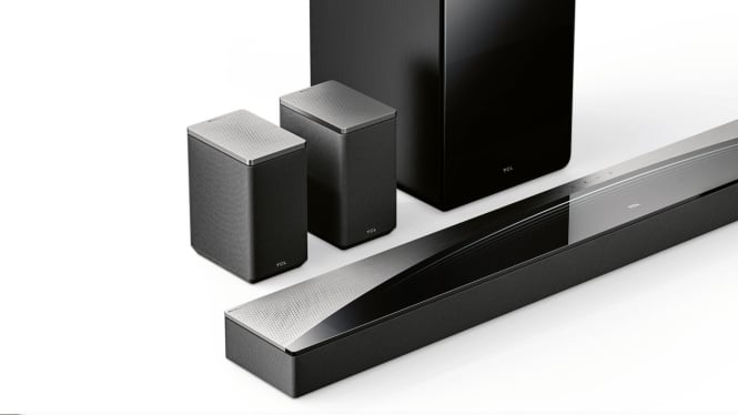 Dua Soundbar TCL Q85H dan Q75H