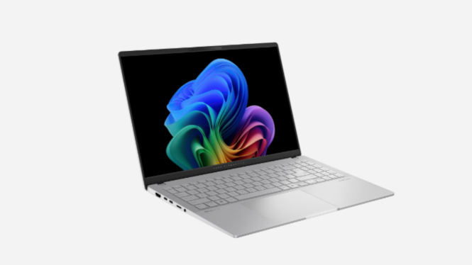 ASUS Vivobook S 15: Laptop Tangguh, Prosesor Snapdragon X Elite, RAM 32GB, Layar OLED 15,6 inci