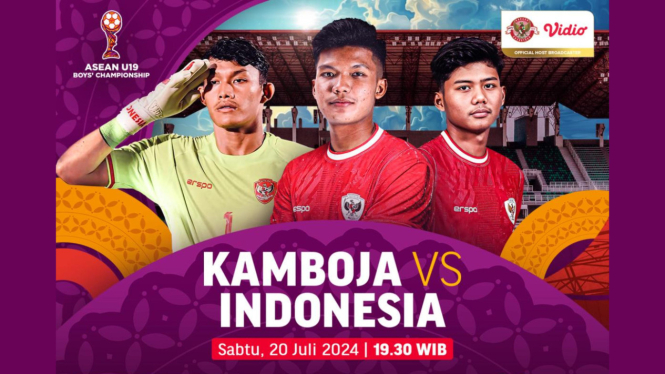 Link Live Streaming Indonesia Vs Kamboja di Piala AFF U-19