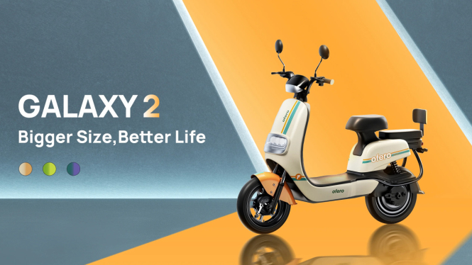 Ofero Galaxy 2 : Sepeda Listrik Trendy Dengan Jarak Tempuh 50km cuma 4 Jutaan