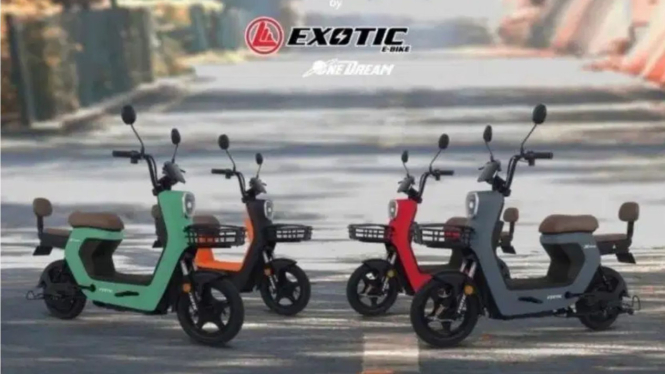 Exotic X630: Kapasitas Angkut 120 Kg, Jarak Tempuh 40 Km, Lampu LED, cuma 3,5 Jutaan!