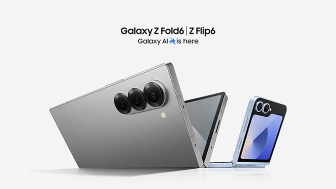 Samsung Galaxy Z Fold 6 dan Z Flip 6 Resmi Meluncur di Indonesia, Ini Harganya